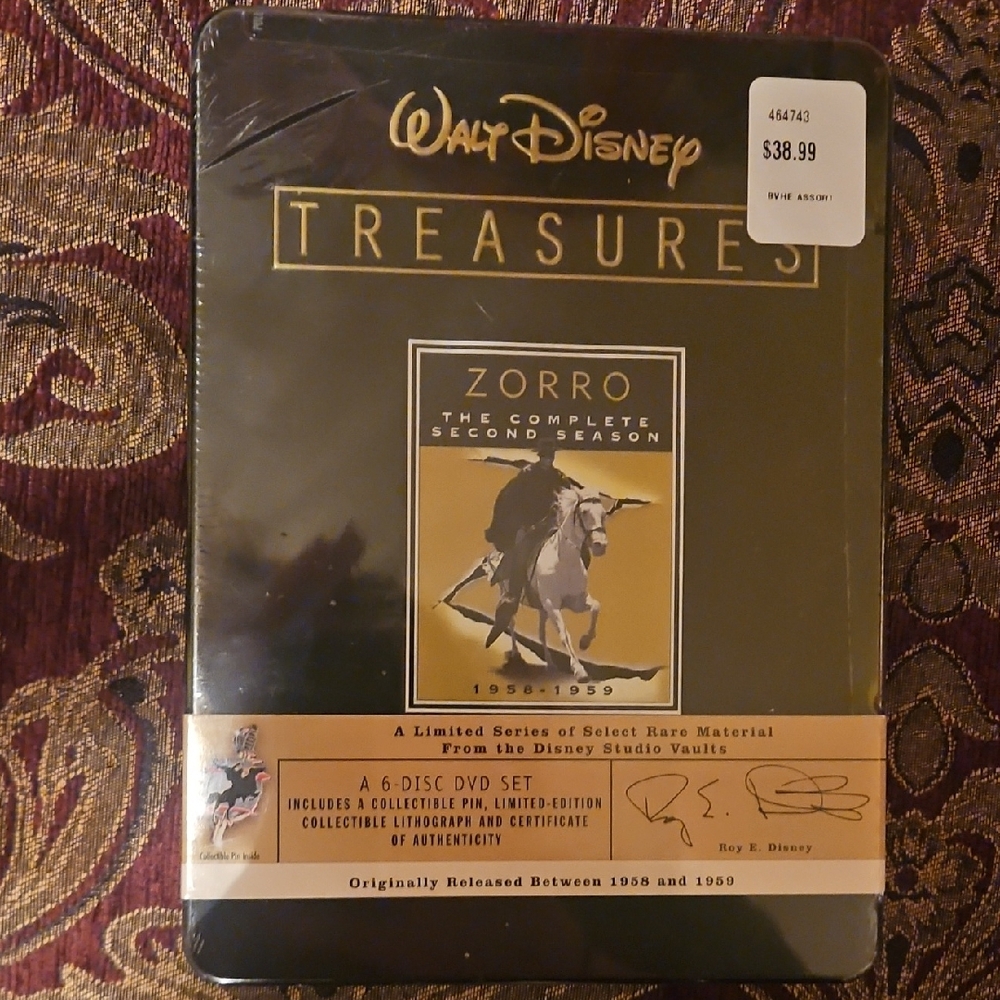Walt Disney Treasures Zorro DVD Set